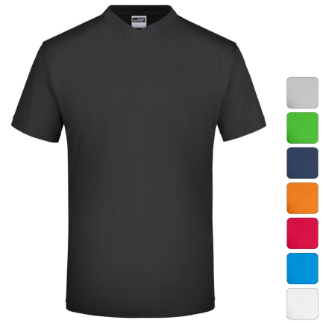 T-SHIRT-JN03 V-Neck T-Shirt James & Nicholson 03