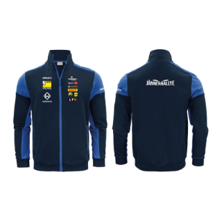 JR - Sweatjacke Sweater Fullzip "Jännerrallye" Navy/Blau