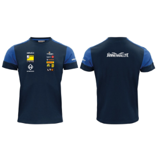 JR - T-Shirt T-Shirt "Jännerrallye" Navy/Blau