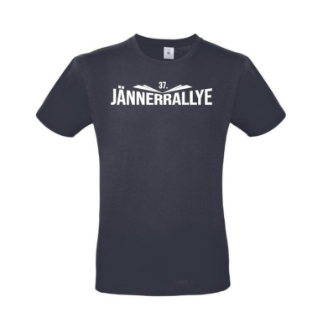 JR - T-Shirt FAN Edi T-Shirt "Jännerrallye" FAN Edition Navy